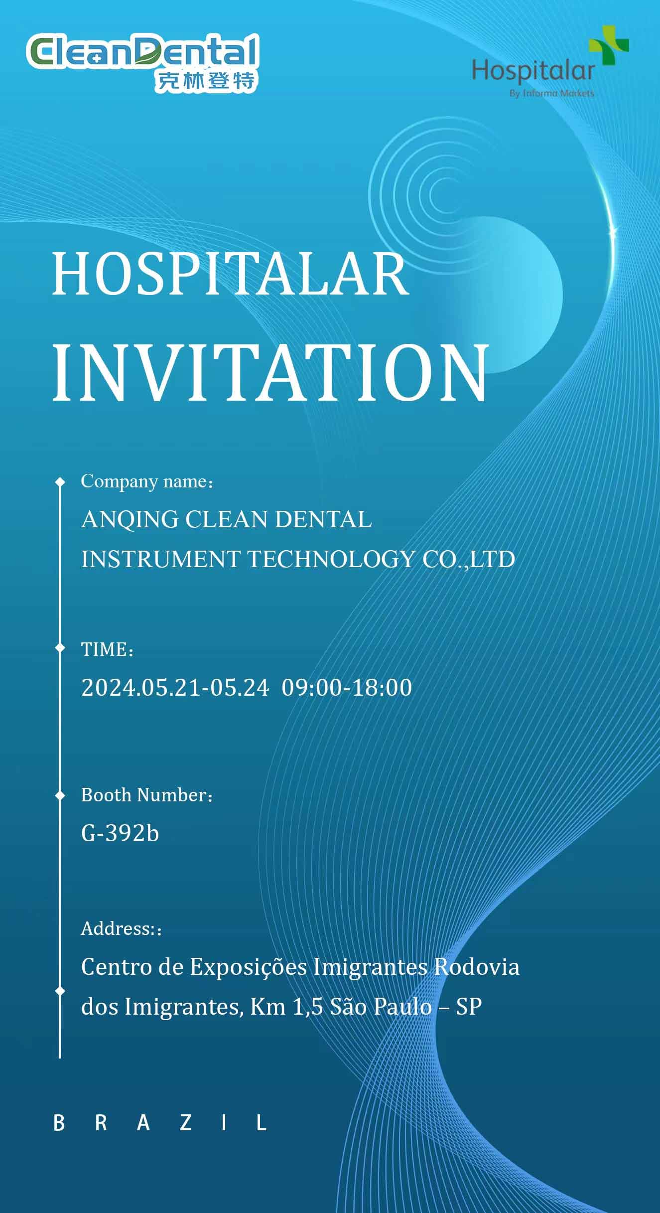 How Did Clean Dental Showcase Their Sterilization Pouches, Medical Cotton Swabs, and Dental Cotton Rolls at Hospitalar?