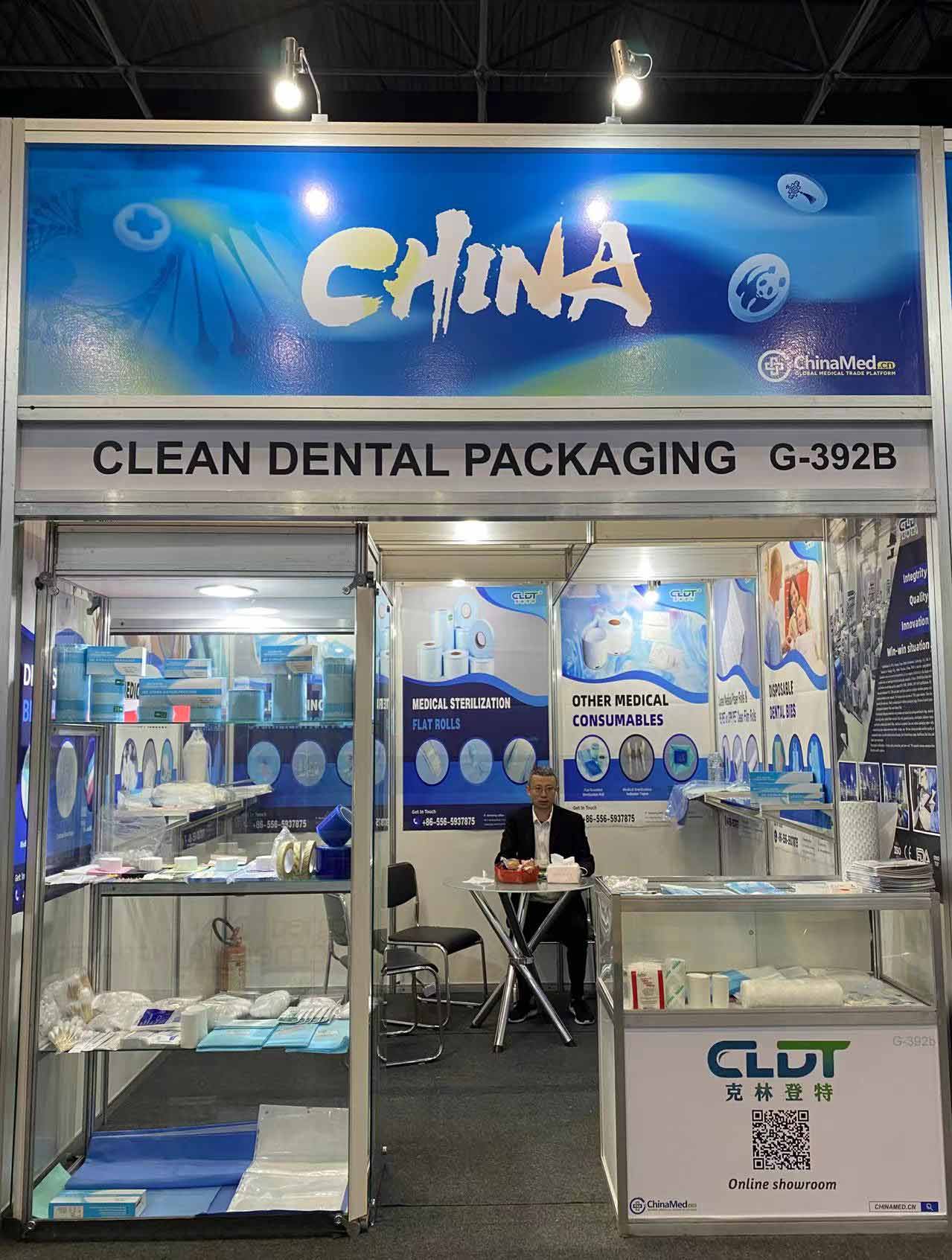 What is Clean Dental Showcasing at the Hospitalar Exhibition?